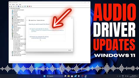 How To Check For Audio Driver Updates In Windows Youtube