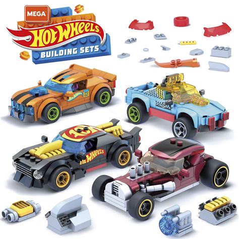 Hot Wheels Teams With Mega Construx For Set Of Buildable Models Carscoops