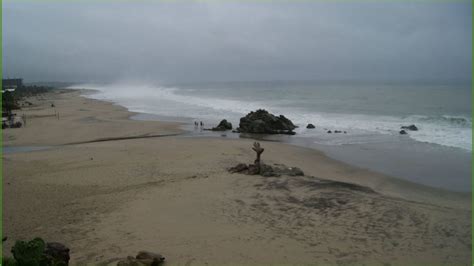 Onda Tropical 18 En OAXACA Alertan Por Tormentas Lluvias Fuertes Y