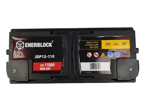 Аккумулятор AGM 110 AH (DEEP-CYCLE&START) ENERBLOCK (ID#1736309156 ...