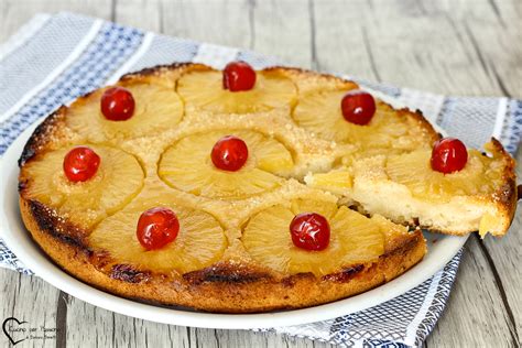 Torta All Ananas Rovesciata Ricetta Dolce Senza Burro Della Nonna