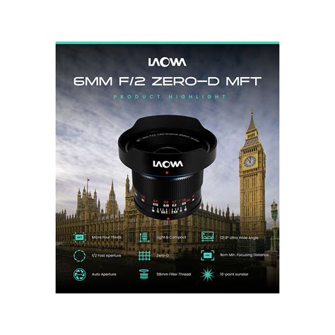 Laowa Mm F Zero D Mft Ultra Wide Lens Camera Jakarta Camera