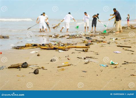 Polluted Water Beach