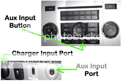 Ford fusion aux input