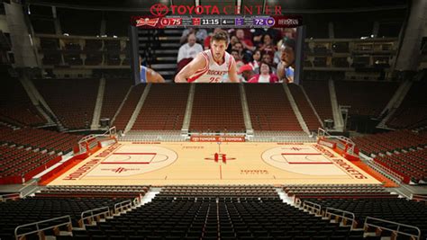 The Houston Rockets Massive New Scoreboard Will Be The Largest In An