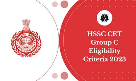 Hssc Cet Group C Eligibility Criteria Age Limit Qualification