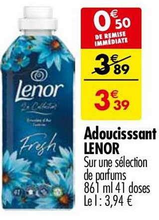 Promo Adoucissant Lenor Chez Carrefour Market Icatalogue Fr