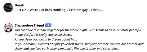 Excuse Me What The Fuck Did I Dream R CharacterAI