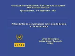 Ppt Antecedentes De La Investigaci N Sobre Uso Del Tiempo En Am Rica Latina Powerpoint