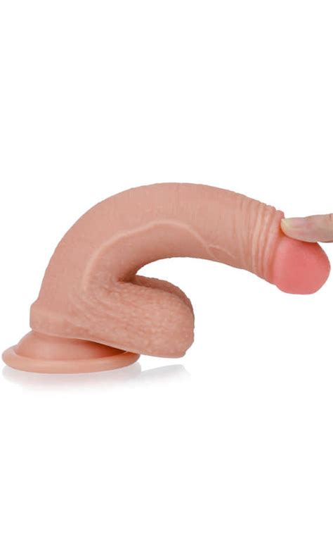 Ultra Realistic And Soft Double Layer Silicone Dildo 18X3 5 Cm XXX SEX SHOP LIBIDO SKOPJE