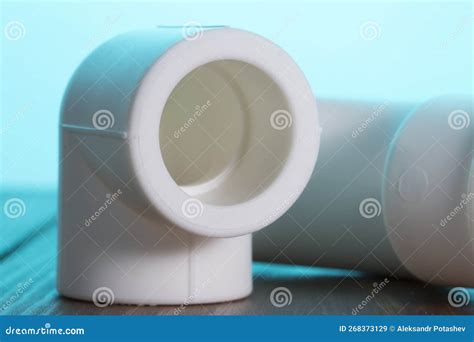 Polypropylene Pipes For Hot And Cold Water Supply Fittings For Polypropylene Pipes Stock Image