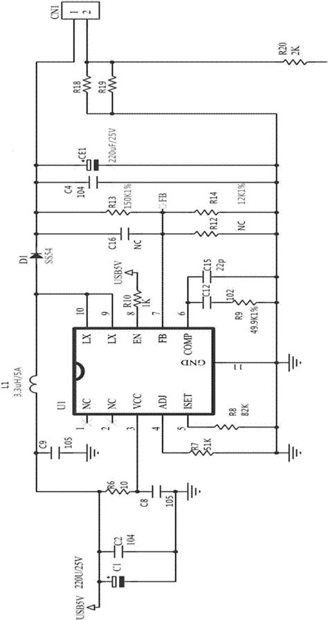 一种usb自适应充电电路的制作方法