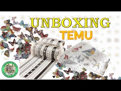 Temu Unboxing Embellishments To Elevate Postcards For PostCrossing