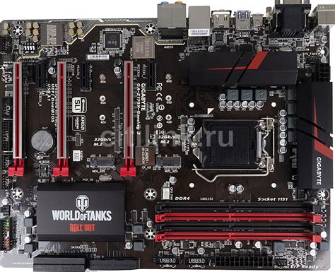 Характеристики Материнская плата GIGABYTE GA Z170X GAMING 3 LGA 1151