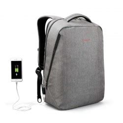 Рюкзак міський Tigernu T-B3143XL 17.3" USB чорний
