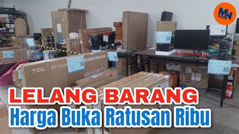 Banting Harga Dari Kulkas Laptop Sampai Baju Dan Sepatu Lelang