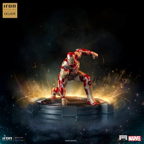 Iron Studios Infinity Saga Iron Man Mark XLII Deluxe BDS Art Scale 1 10