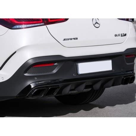 DIFFUSEUR COMPLET LOOK GLE 63 AMG FULL BLACK POUR MERCEDES GLE COUPE