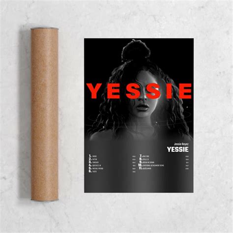 Jessie Reyez Yessie Album Cover Poster Print Wall Art Etsy