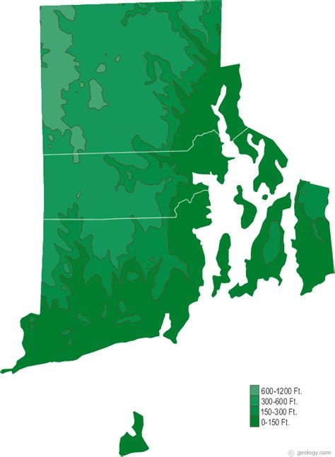 Rhode Island State Map Verjaardag Vrouw 2020