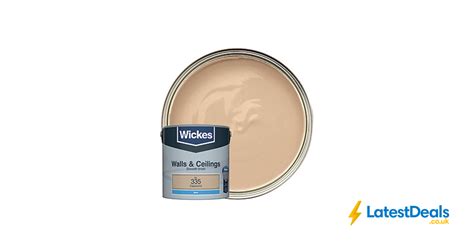 Wickes Cappuccino No335 Vinyl Matt Emulsion Paint 25l £6 At Wickes