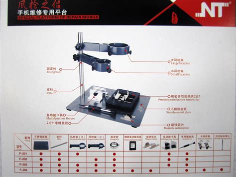 Nt F Fixtures Bga Soldering Station And Hot Air Gun Rework Station Mobile Phone Repair Platform