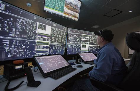 Oil Refinery Control Room