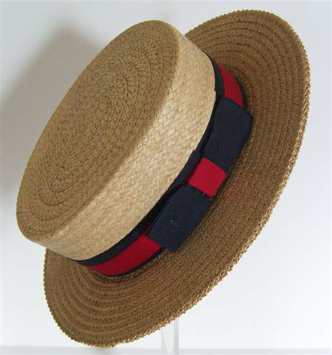 Straw Boater Hats - Tag Hats