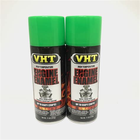 VHT SP154 2 PACK Grabber Green Engine Enamel Superior Heat Chemical