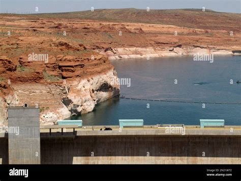 This Photo Taken Sunday June 21 2015 Shows Glen Canyon Dam In Page Ariz Which Was Built