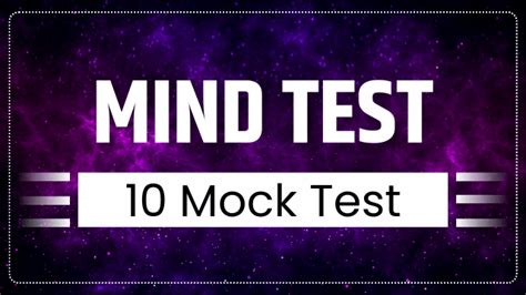 Mind Test Challenge: Elevate Your Abilities with Engaging Mock Tests