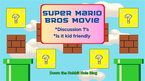 Its A Me Mario The Super Mario Bros Movie Discussion Questions 2023 Down The Hobbit Hole Blog