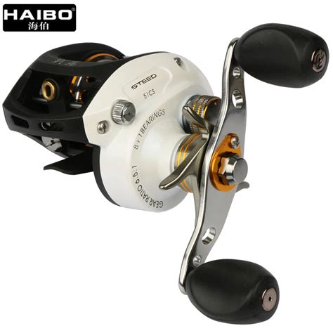 HAIBO STEED 8BB Baitcasting Reel Bait Casting Fishing Reel Lure Fishing ...
