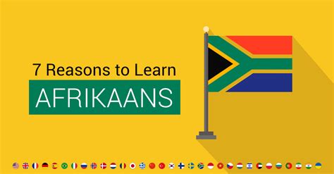 7 Reasons Why You Should Learn Afrikaans With Mondly