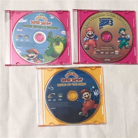 Nintendo Other Super Mario Bros 3 Dvd Movie Cartoon Super Show Koopas Koopa Mario Of The