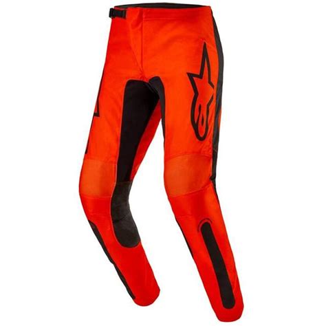 Pantalon Cross FLUID LURV PANTS ALPINESTARS Rouge Noir MAXXESS FR