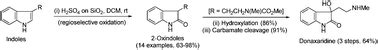 Regioselective Oxidation Of Indoles To Oxindoles Organic