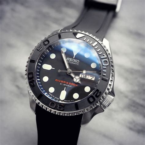 Seiko Mods Dlw Watch Modification Part Ceramic Bezel Insert For