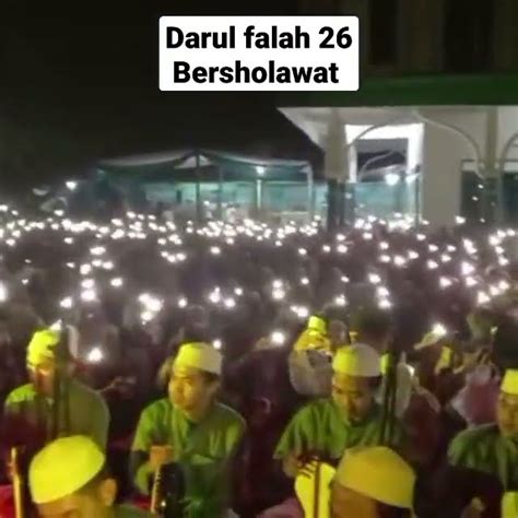 Pp Darul Falah Bersholawat Youtube