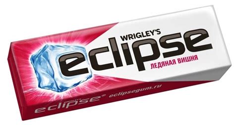 Жевательная резинка Eclipse Ледяная вишня, без сахара — купить в ...