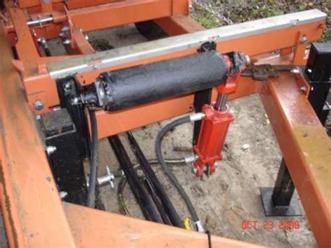 Home Made Hydraulics In Sawmills And Milling Sawmill Timber Beams