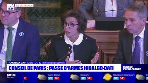 Conseil De Paris Nouvelles Passes Darmes Entre Hidalgo Et Dati