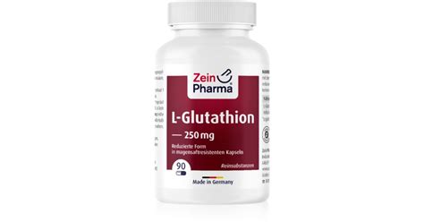 Zeinpharma L Glutathion Mg Kapseln Zum Schutz Der Zellen Vor