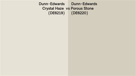 Dunn Edwards Crystal Haze Vs Porous Stone Side By Side Comparison