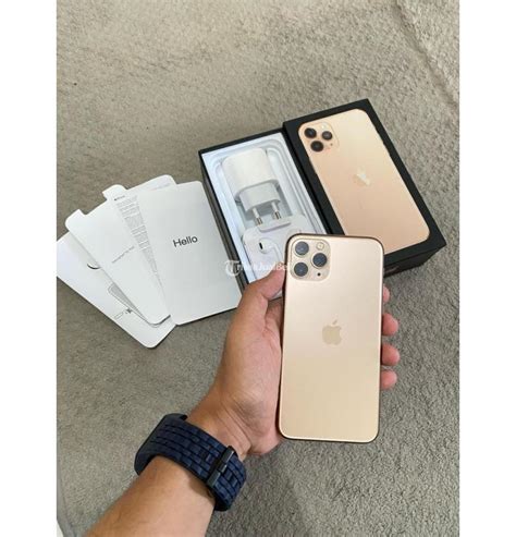 Dijual Iphone Pro Gold Gb All Operator Bekas Original Di