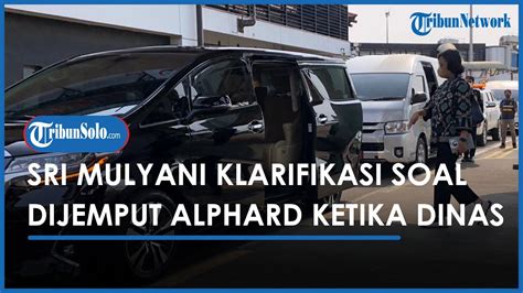 Klarifikasi Menkeu Sri Mulyani Buntut Video Viral Dirinya Dijemput