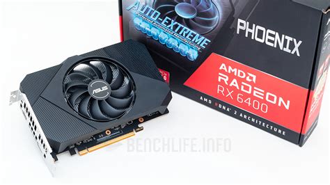 ASUS Phoenix Radeon RX 6400 12 BenchLife Info