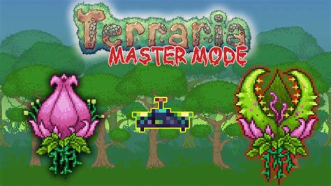 Terraria Master Mode Plantera Youtube