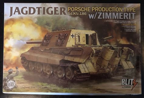 AMPS Reviews TAKOM Jagdtiger Porsche Production Type W Zimmerit