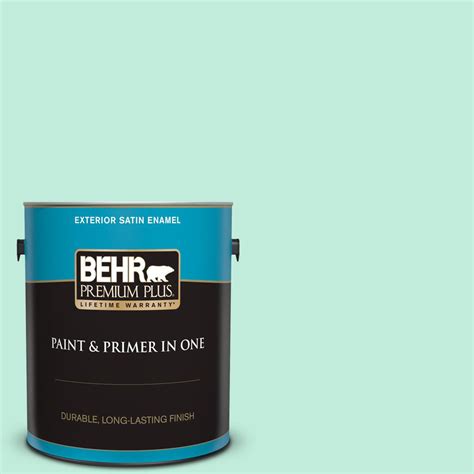 Behr Premium Plus Gal A Seafoam Pearl Satin Enamel Exterior